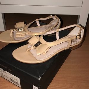 Nude (metallic finish) Vince Camuto Sandals